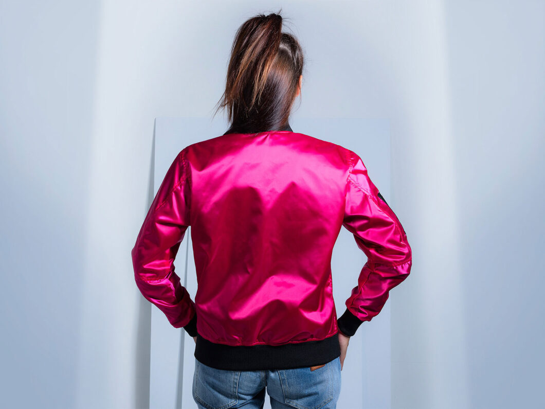 women-bomber-jacket-satin-fuchsia-pink-custom-jacket