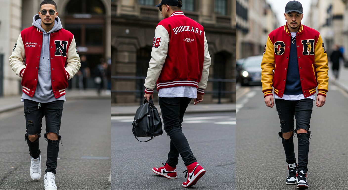 Varsity Style How to Style a Varsity Jacket: NOVO JACKETS